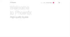 Desktop Screenshot of phoenixeliquids.com